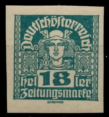 Österreich 1920 21 Zeitungsmarken Nr 302x postfrisch X7A89A6