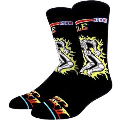 Guile Motivsocken Street Fighter Sport Cartoon Heroes Fighting Motiv Socken