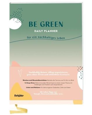 Be Green Daily Planner, Brigitte Be Green