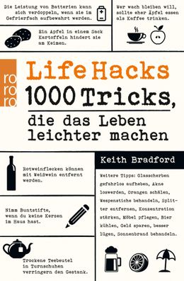 Life Hacks, Keith Bradford