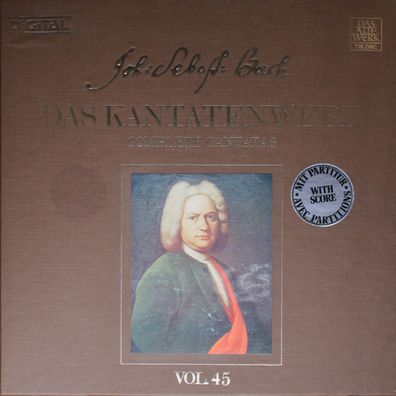 TELDEC 244 194-1 EX - Das Kantatenwerk (Complete Cantatas) | BWV 196-199 | Vol.