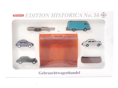Wiking H0 PMS 167210 Modellautoset Edition Historica No.16 Gebrauchtwagenhandel