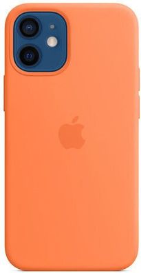 Apple iPhone12 Mini Silikon Case Schutzhülle MagSafe Back Cover MHKN3ZM/ A orange