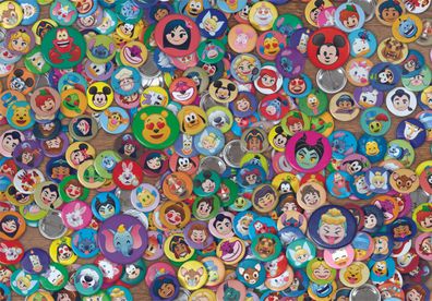 Das unmögliche Puzzle - Disney emoji Classic