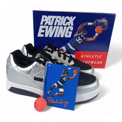 Patrick Ewing 33 Damen Frauen Sneaker Schuhe Silber Gr. 39 * NEU