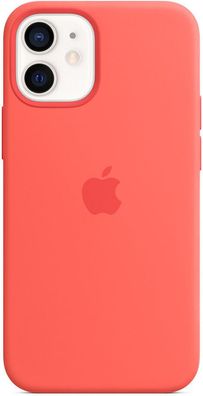 Apple iPhone 12 Mini Silikon Case Schutzhülle MagSafe MHKP3ZM/ A Zitruspink