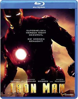 Iron Man 1 (BR) -uncut- Min: / DD5.1/ WS US-Version - Concorde 3718 - (Blu-ray Vid