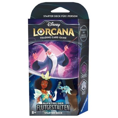 Disney Lorcana Card Game (deutsch) Aufstieg der Flutgestalten Starter Amethyst Stahl