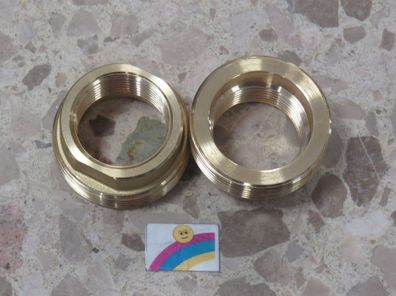 PAW Verschraubungsssatz DN25 für Pumpenkugelhahn 2xEinschraub 1 1/2" AG x 1" IG