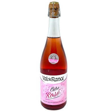 Val de Rance Cidre de Bretagne Rosé Apfelwein aus Frankreich 1x 0,75 Liter