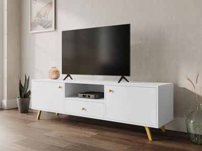 TV-Lowboard Siena 160 Schrank Modern Design Tisch TV Wohnzimmer