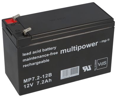Multipower Bleigel-Akku für RBC2 USV MP7.2-12 PB RBC 2
