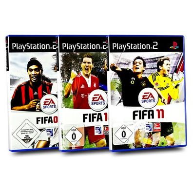PlayStation 2 FIFA Spiele Bundle : FIFA 09 + FIFA 10 + FIFA 11 - PS2 - 3 Spiele