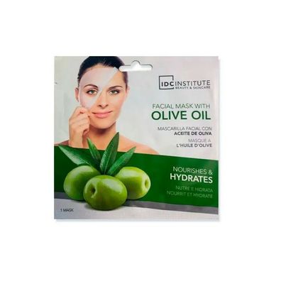 Feuchtigkeitsspendend Gesichtsmaske IDC Institute Olivenöl (25 g)