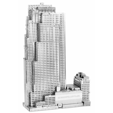 METAL EARTH 3D-Puzzle 30 Rockefeller Plaza (GE-Gebäude)