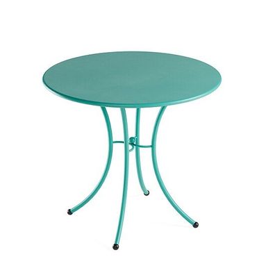 EMU Tisch Pigalle 80 cm in Farbe verde oceano Stahl pulverbeschichtet
