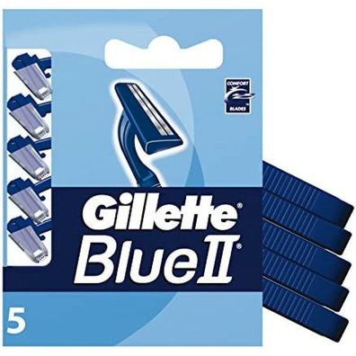 Gillette Blau Ii Karton 5 Unidades
