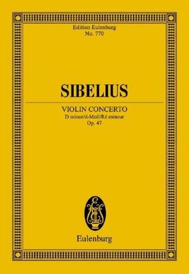 Violinkonzert d-Moll, Jean Sibelius