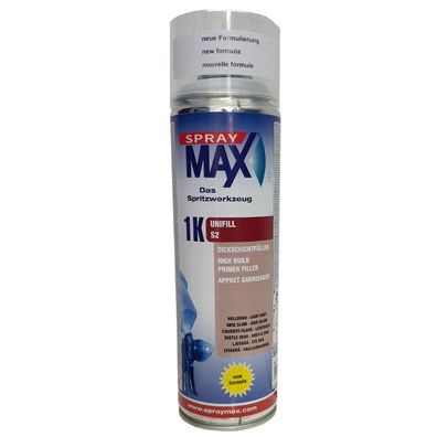 SprayMax 1K Unifill S2 Dickschichtfüller hellgrau 500 ml