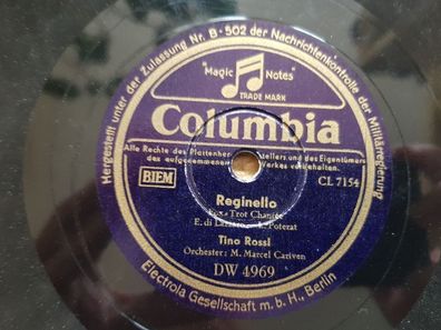 Tino Rossi - Serenade pres de Mexiko/ Reginella Schellack 78 rpm