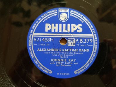 Johnnie/ Johnny Ray - If you believe/ Alexander's Ragtime Band Schellack 78 rpm