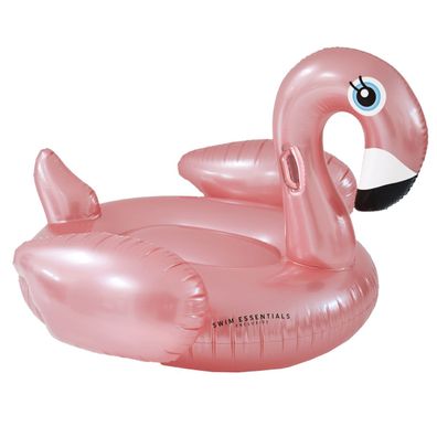 Badeinsel Flamingo XXL Pool Matratze Rosa PVC 80kg Traglast Luft Baden Kinder