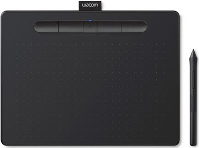 Wacom Intuos M Grafiktablet Bluetooth Digitalisierer Zeichen kabellos schwarz
