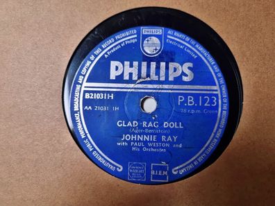 Johnnie Ray - Glad rag doll/ Somebody stole my gal Schellack