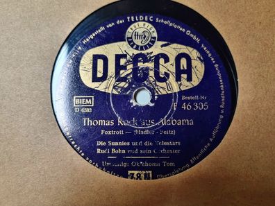 Die Sunnies - Thomas Rock aus Alabama/ Oklahoma-Tom Schellack