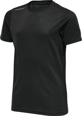 Newline Kinder T-Shirt & Top Kids Core Functional T-Shirt S/ S Black-128