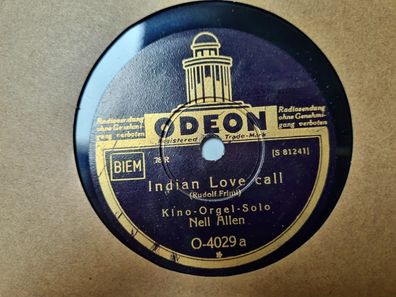 Nell Allen - Indian love call/ Gypsy love song Schellack