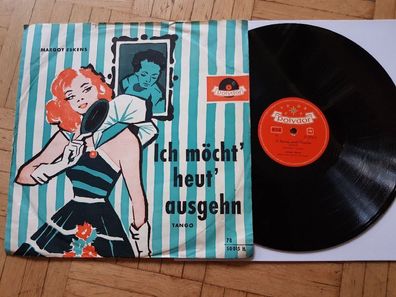 Margot Eskens - Ich möcht' heut' ausgehn Schellack 78 rpm MIT COVER!!