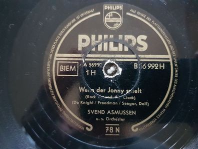 Svend Asmussen - Sambesi/ Wenn der Jonny spielt Schellack 78 rpm/ Bill Haley