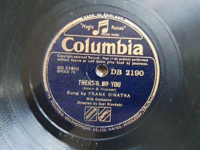 Frank Sinatra - Cradle song/ There's no you Schellack 78 rpm