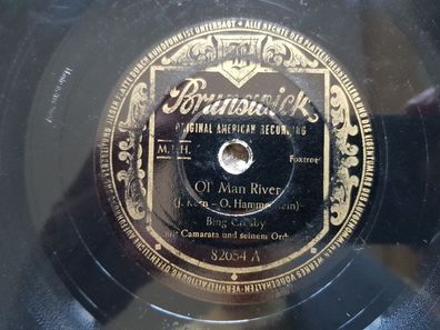Bing Crosby - Ol man river/ Swanee river Schellack 78 rpm