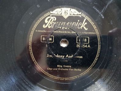 Bing Crosby - Jim, Johnny and Jonas/ Farewell Schellack 78 rpm