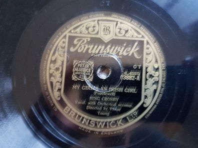 Bing Crosby - My girl is an Irish girl/ Galway bay Schellack 78 rpm
