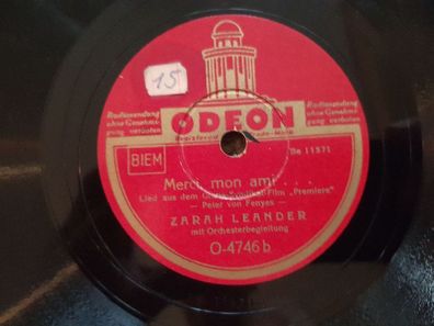Zarah Leander - Merci mon ami/ Ich hab vielleicht noch nie geliebt 78 rpm