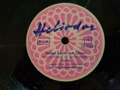 Hazy Osterwald Sextett - Ohne Liebe hat das Leben keinen Sinn Schellack 78 rpm
