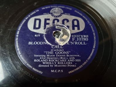 The Goons - Bloodnok's Rock'n'Roll Call / The Ying Tong Song Schellack