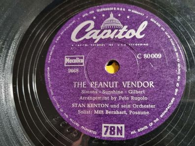 Stan Kenton - Intermission riff/ The peanut vendor Schellack 78 rpm