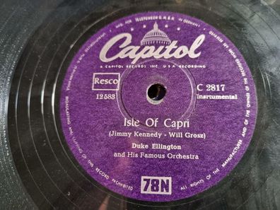 Duke Ellington - Band call/ Isle of Capri Schellack 78 rpm