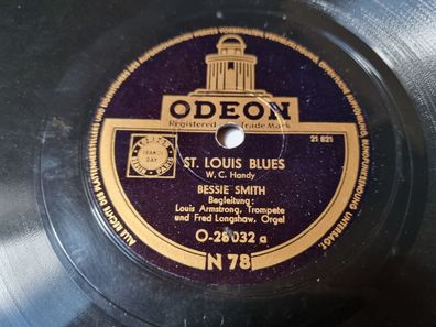 Bessie Smith/ Louis Armstrong - St. Louis Blues/ Reckless Blues Schellack