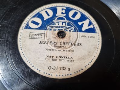 Nat Gonella - Jeepers creepers/ Tiger rag Schellack