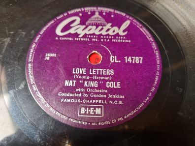 Nat King Cole - Stardust/ Love letters Schellack