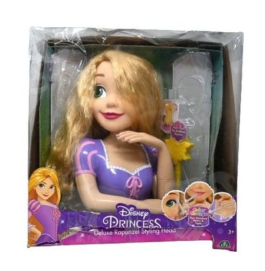 Famosa DND03 Disney Prinzessin Rapunzel Deluxe-Büste Frisierkopf Styling-Kopf * A