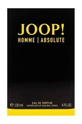 Joop Homme Absolute 120 ml Eau de Parfum Spray Herren Neu in Folie