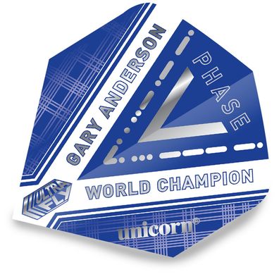 Unicorn Ultra Fly 100 Gary Anderson World Champion Phase 5 Flights / Verpackungsei...