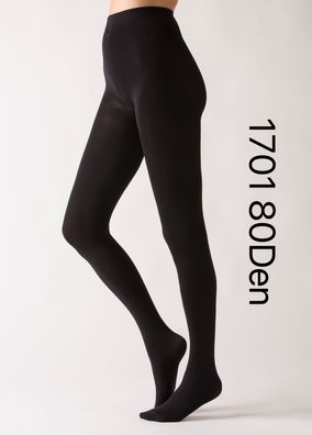 Damen Strumpfhose Nero Frauen Hose Socken N.1701 80 DEN schwarz