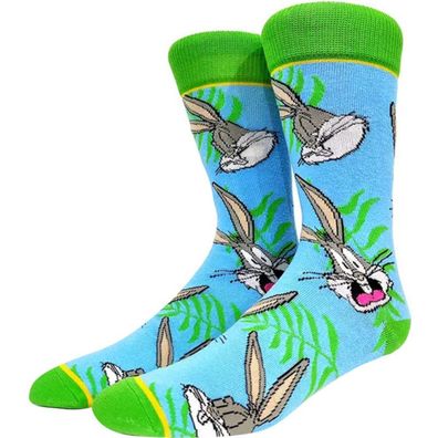 Bugs Bunny Motivsocken Looney Tunes Cartoons Socken Bugs Bunny Heroes Comic Sockes